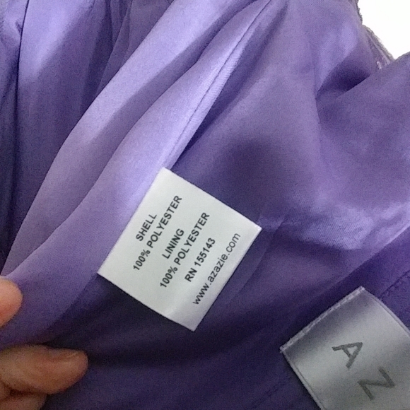 Lavender Maxi Gown Prom Dress - Picture 7 of 8